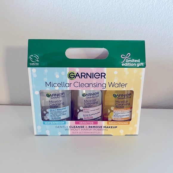 Limited Edition Garnier micellar cleansing water 3pk - Picture 1 of 5